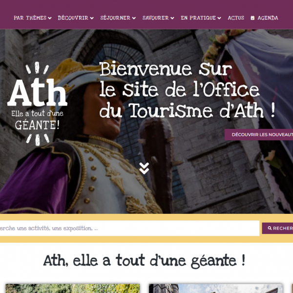 Charlotte Jeuniaux - Site web Visit Ath